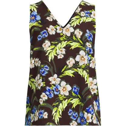 Women's Creaseless V-neck Sleeveless Top