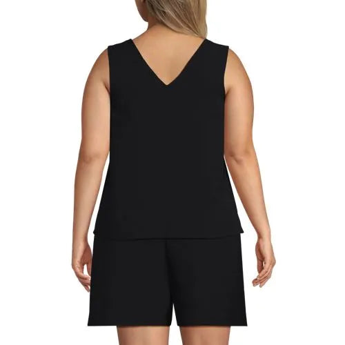 Women's Creaseless V-neck Sleeveless Top