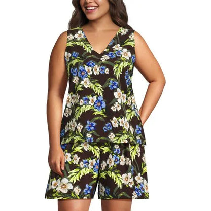 Women's Creaseless V-neck Sleeveless Top
