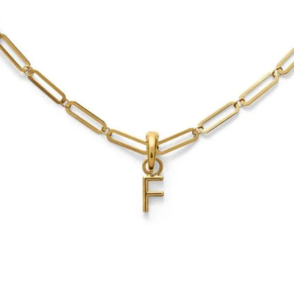 Water-Resistant Letter Charm