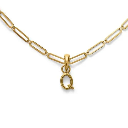 Water-Resistant Letter Charm