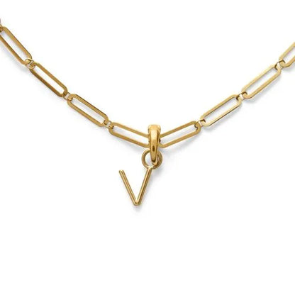 Water-Resistant Letter Charm