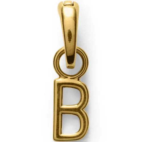 Water-Resistant Letter Charm