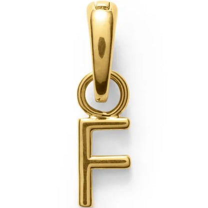Water-Resistant Letter Charm