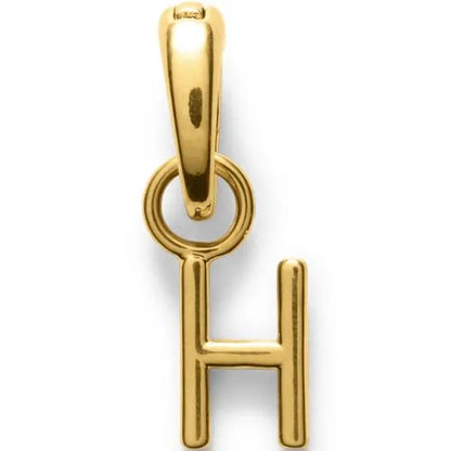 Water-Resistant Letter Charm