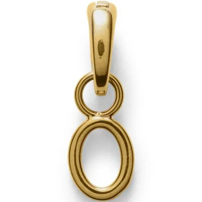 Water-Resistant Letter Charm