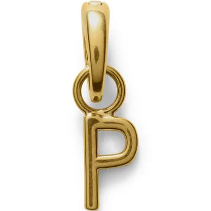 Water-Resistant Letter Charm