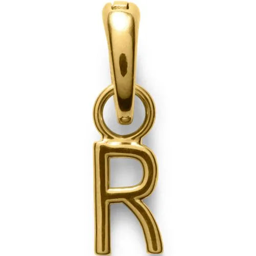 Water-Resistant Letter Charm
