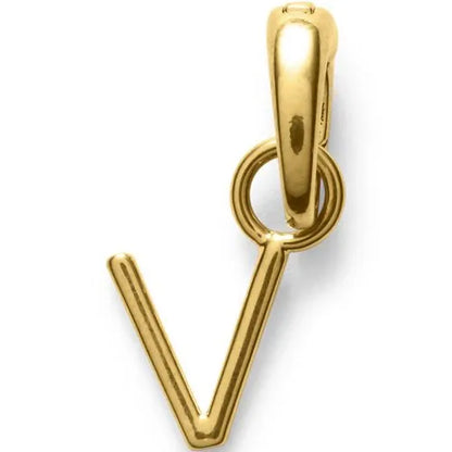 Water-Resistant Letter Charm