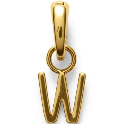 Water-Resistant Letter Charm