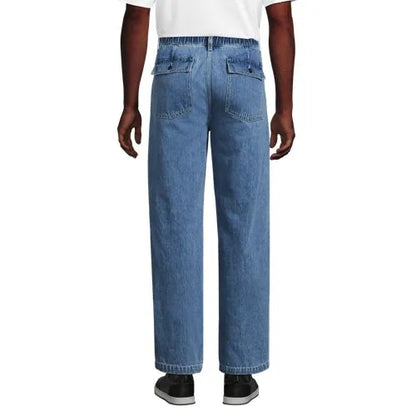 Men's Relaxed Denim Utility Pant