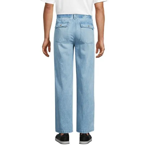 Men's Relaxed Denim Utility Pant
