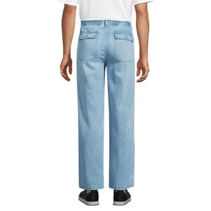 Men's Relaxed Denim Utility Pant