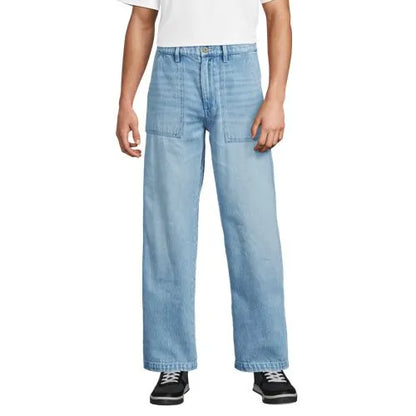 Men's Relaxed Denim Utility Pant
