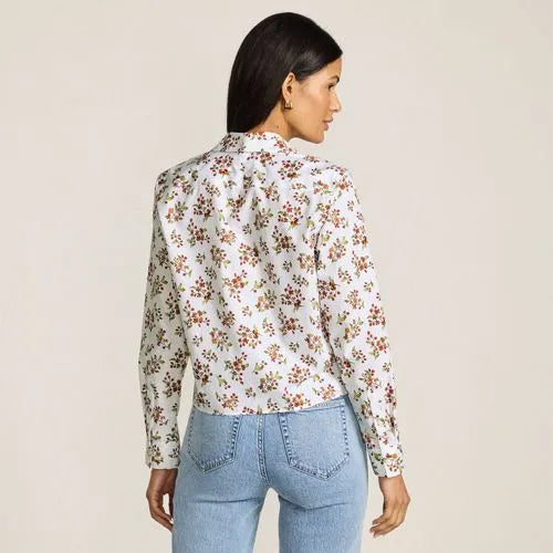 Women's No Iron Boxy Cropped Shirt