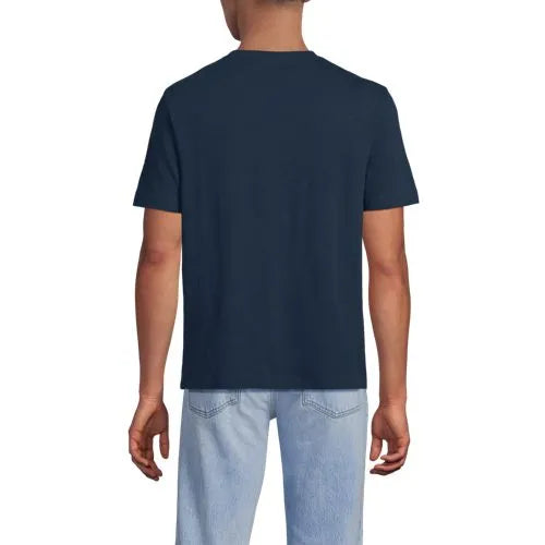 Men's Short Sleeve Cotton Linen Tee