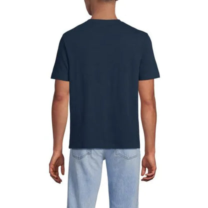 Men's Short Sleeve Cotton Linen Tee