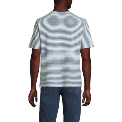 Men's Short Sleeve Cotton Linen Tee