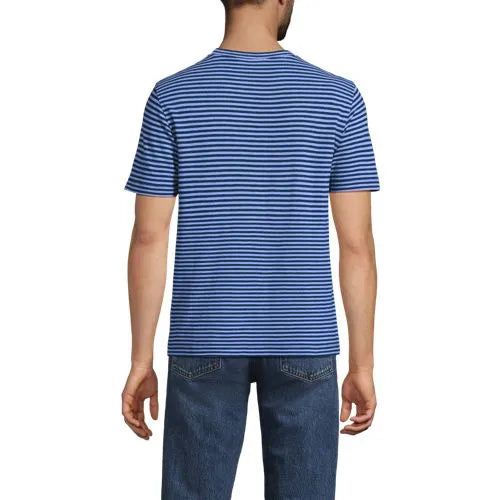 Men's Short Sleeve Cotton Linen Tee