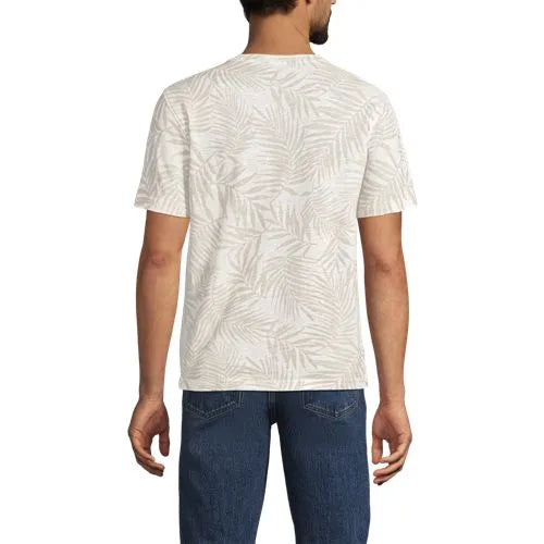 Men's Short Sleeve Cotton Linen Tee