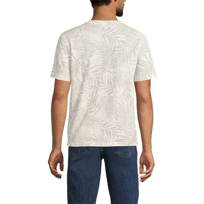 Men's Short Sleeve Cotton Linen Tee