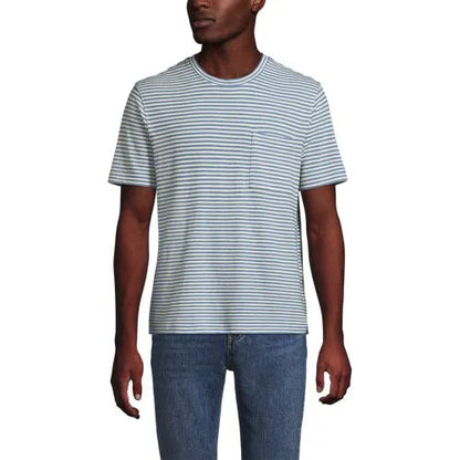 Men's Short Sleeve Cotton Linen Tee
