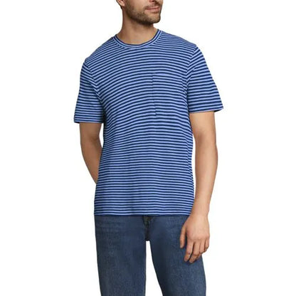 Men's Short Sleeve Cotton Linen Tee