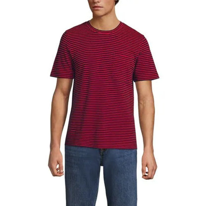 Men's Short Sleeve Cotton Linen Tee