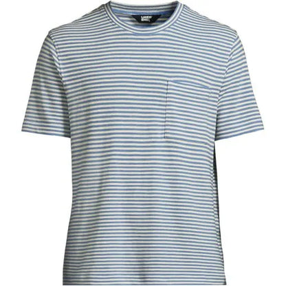 Men's Short Sleeve Cotton Linen Tee