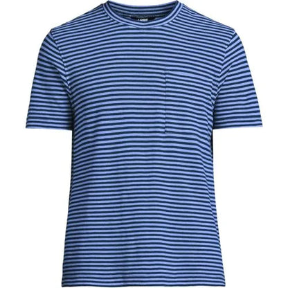 Men's Short Sleeve Cotton Linen Tee