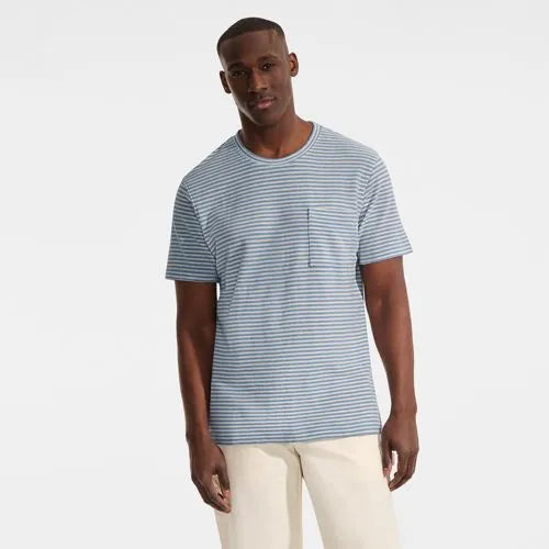 Men's Short Sleeve Cotton Linen Tee