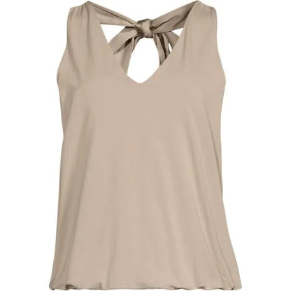 Women's Lightweight Jersey Blouson V-neck Tank