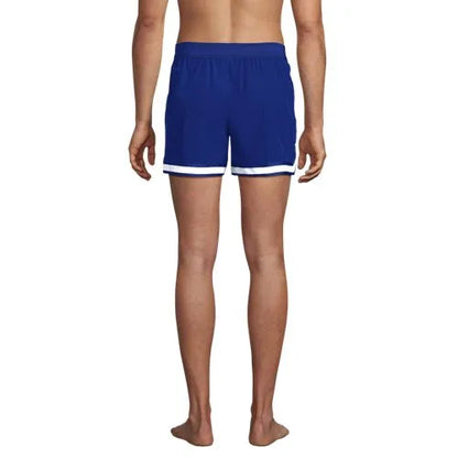Men's 5" Quick Dry Striped Pull on Board Short