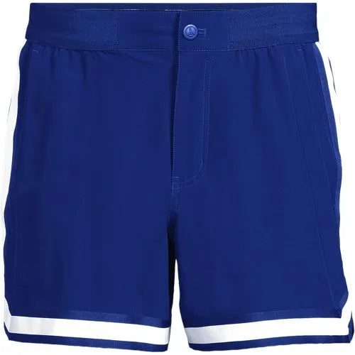 Men's 5" Quick Dry Striped Pull on Board Short