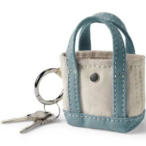 Micro Canvas Tote Charm