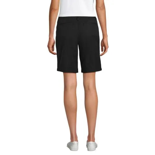 School Uniform Women's Active Performance 9" Chino Shorts