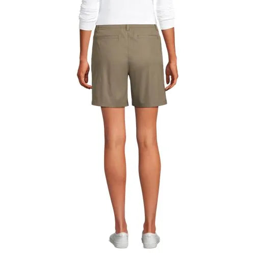 School Uniform Women's Active Performance 7" Chino Shorts