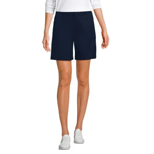 School Uniform Women's Active Performance 7" Chino Shorts