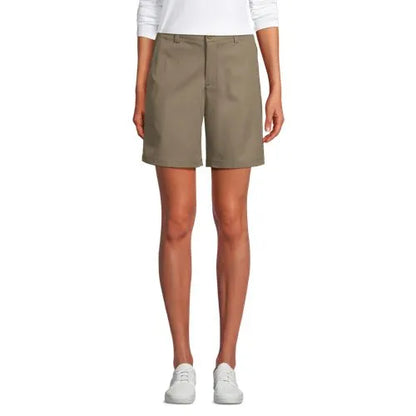 School Uniform Women's Active Performance 7" Chino Shorts