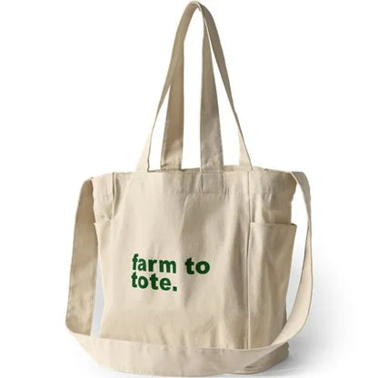 Canvas Market Tote