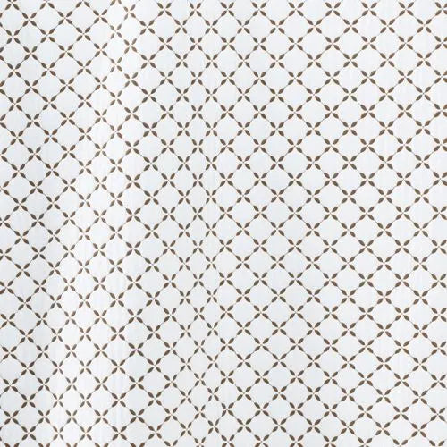 Embroidered Diamond Double Voile Quilt