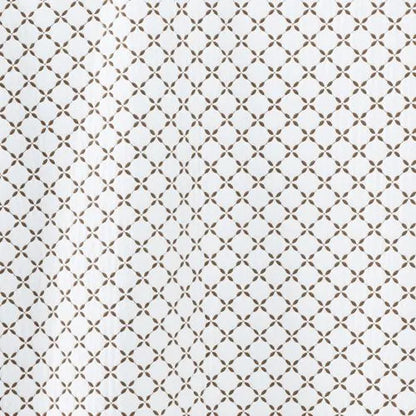 Embroidered Diamond Double Voile Quilt