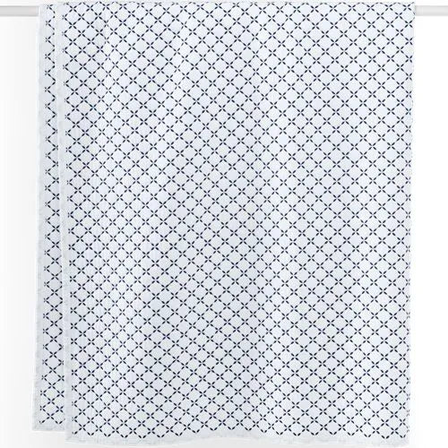 Embroidered Diamond Double Voile Quilt