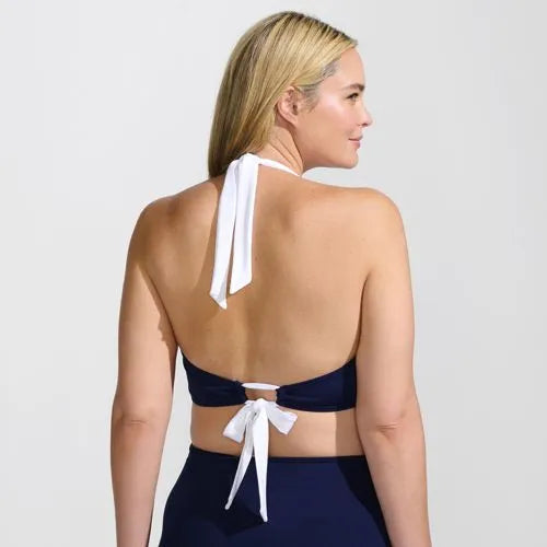 Women's Seamed Halter Bikini Top