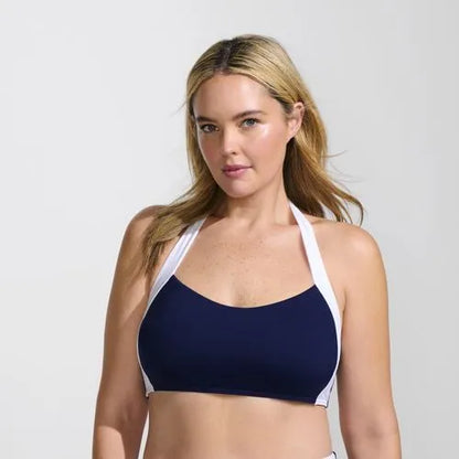 Women's Seamed Halter Bikini Top