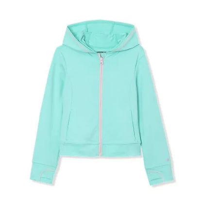 Girls Active Zip Up Track Jacket