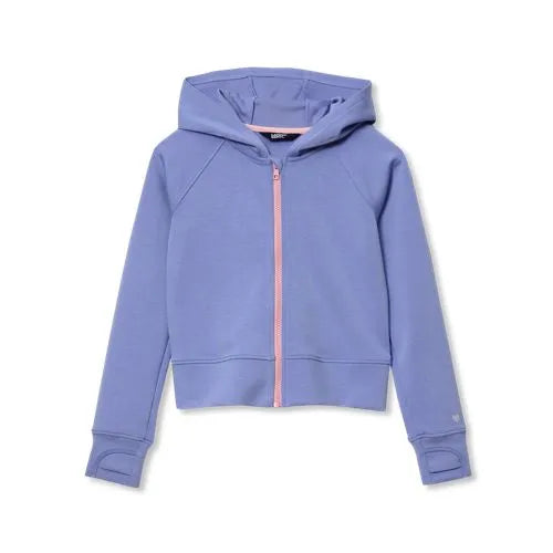 Girls Active Zip Up Track Jacket