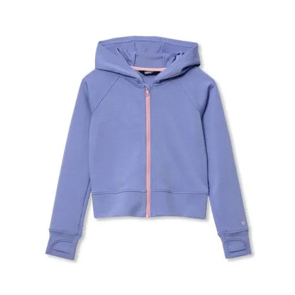 Girls Active Zip Up Track Jacket