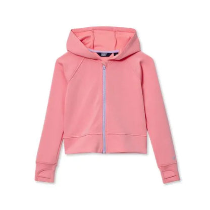 Girls Active Zip Up Track Jacket