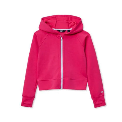 Girls Active Zip Up Track Jacket